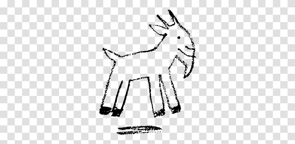 Goatprimarylogoblk Donkey, Mammal, Animal, Stencil, Horse Transparent Png