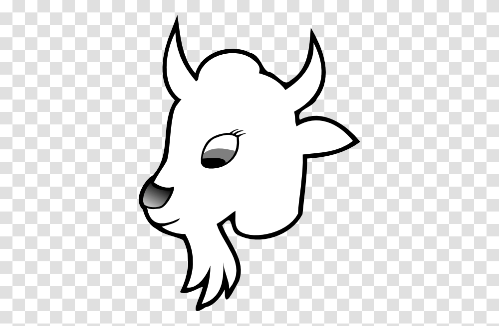 Goats Head Clipart Stencil, Mammal, Animal, Antelope, Wildlife Transparent Png