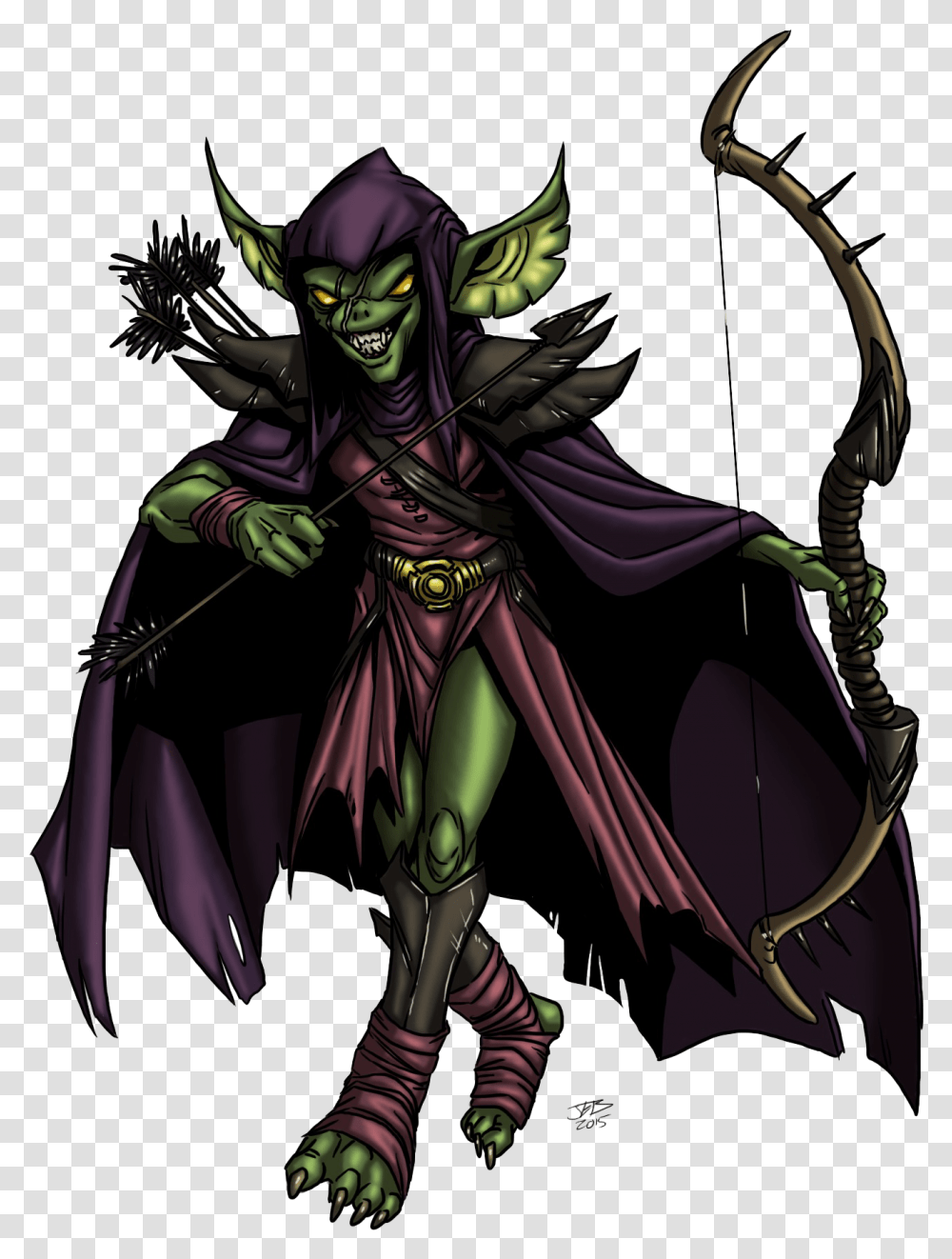 Goblin Free Pic Dungeons And Dragons Goblin Rogue, Person, Human, Bow Transparent Png