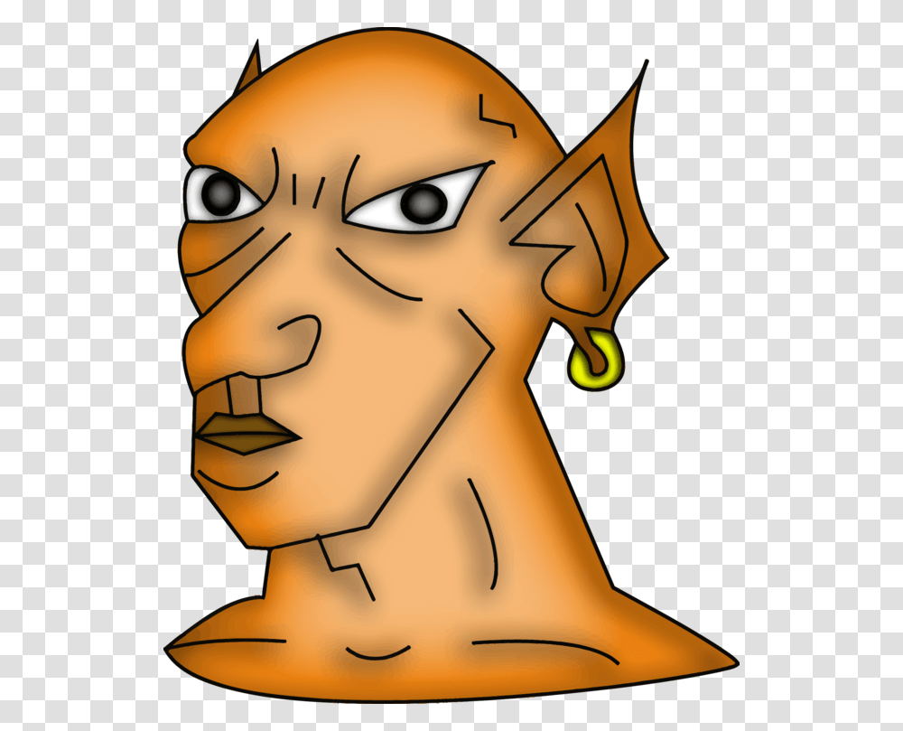 Goblin Half Orc Elf Can Stock Photo, Face Transparent Png