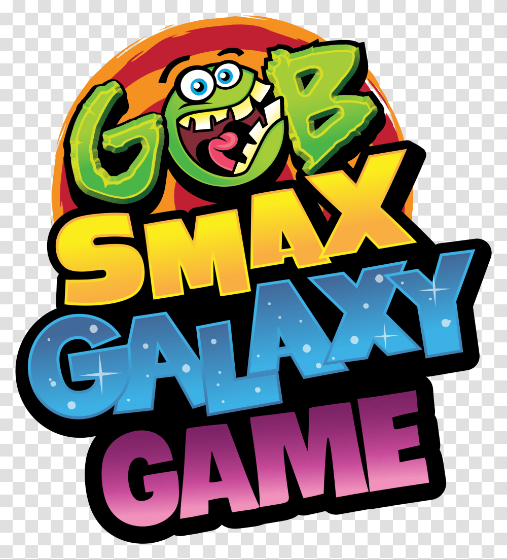 Gobsmax Galaxy Game Download & Play For Free Clip Art, Advertisement, Poster, Text, Pac Man Transparent Png