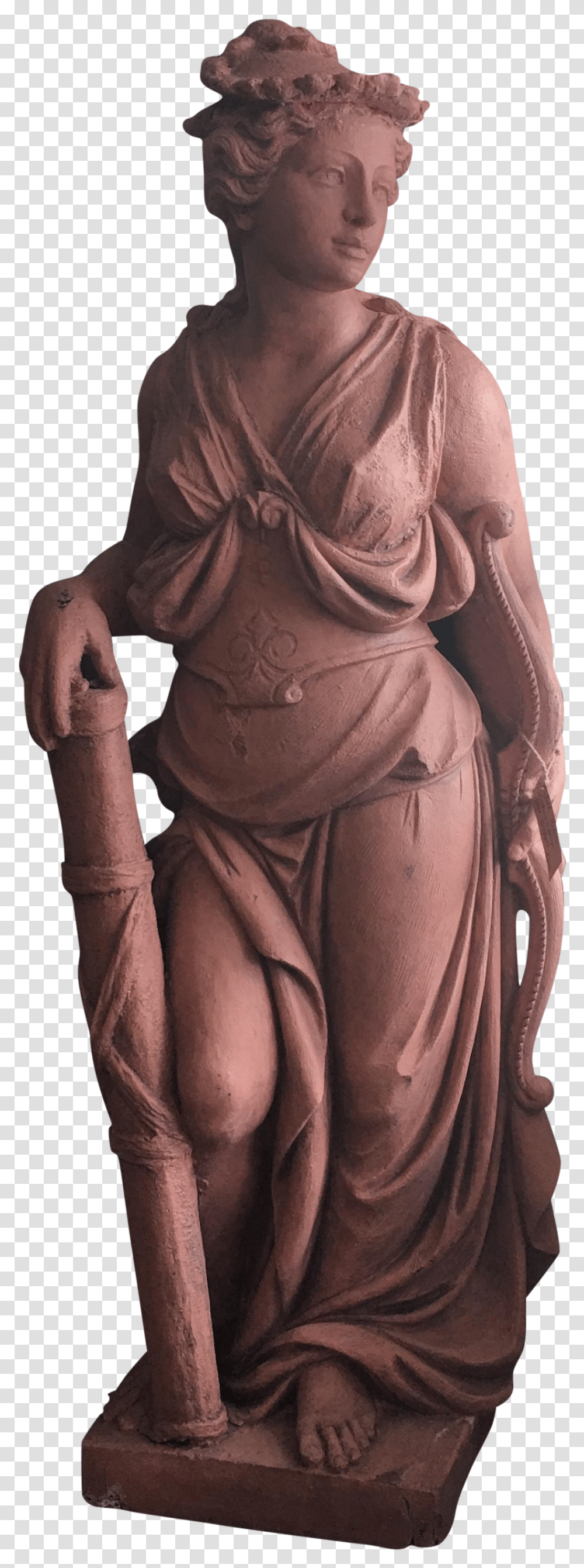 God Artemis Artemis Greek Sculpture, Figurine, Person, Statue, Angel Transparent Png