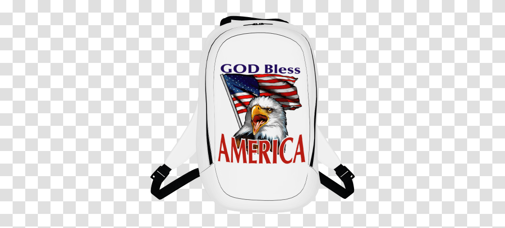 God Bless America Backpack Backpack, Bird, Animal, Eagle, Bald Eagle Transparent Png
