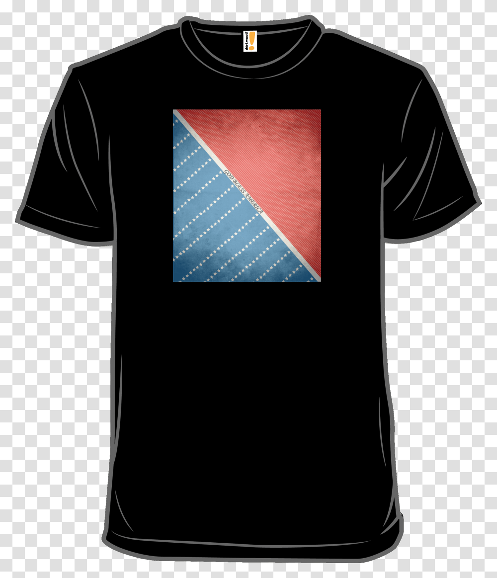God Bless America Triangle, Apparel, T-Shirt Transparent Png