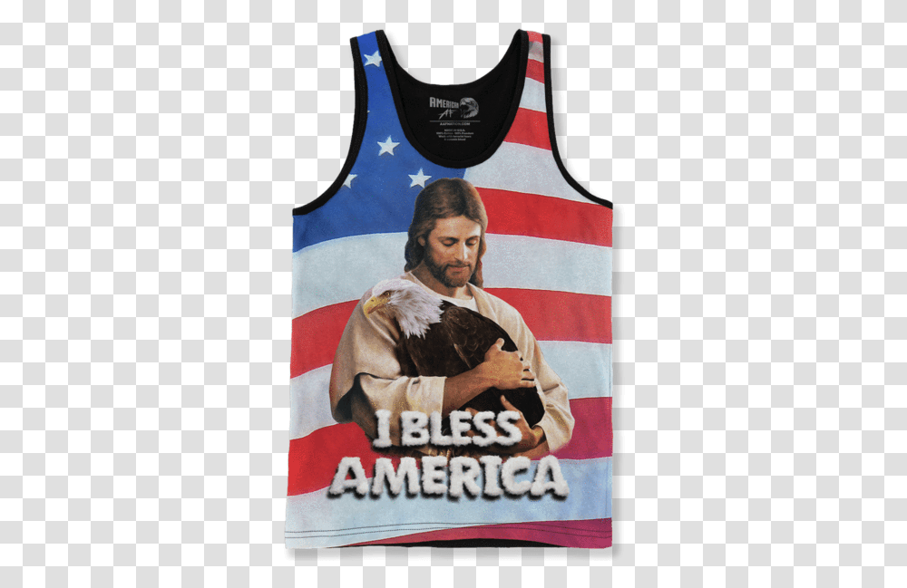 God Bless America White Trash Bash Shirt, Person, Human, Eagle, Bird Transparent Png