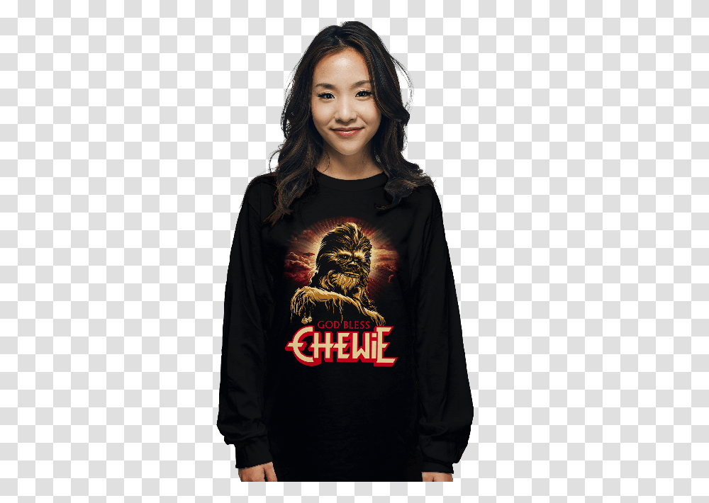 God Bless Chewie The Worlds Favorite Shirt Shop Shirtpunch, Sleeve, Apparel, Long Sleeve Transparent Png