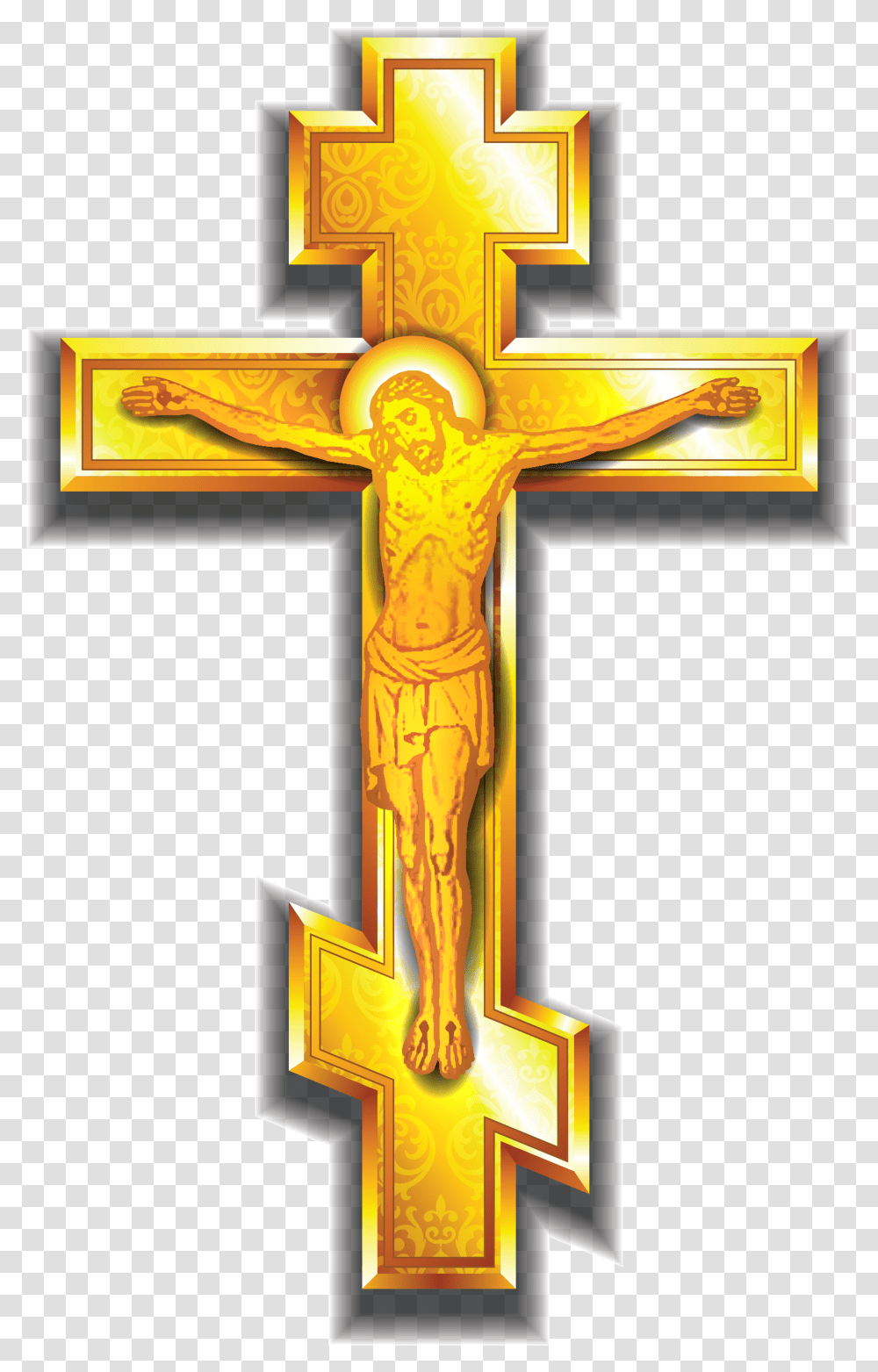 God Bless You This Holy Week, Cross, Crucifix Transparent Png