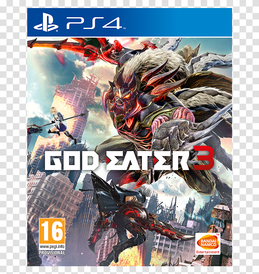 God Eater 3, Poster, Advertisement, Person, Overwatch Transparent Png