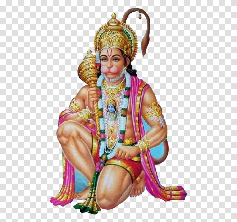 God Good Morning Images Hanuman Ji Wallpaper Download, Person, Face, Crowd Transparent Png