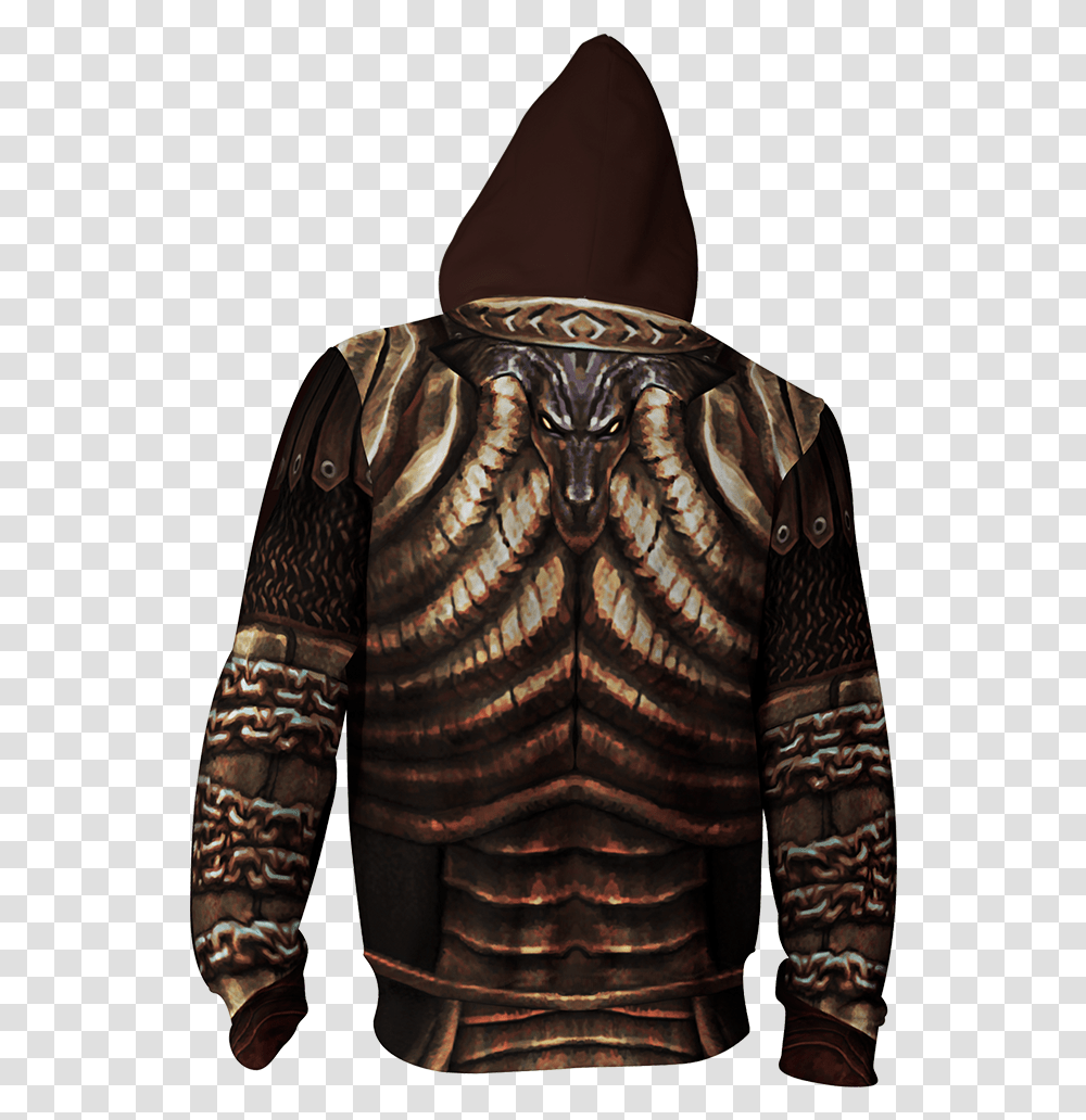 God Of War 2 Kratos Armor Cosplay Zip Up Hoodie Jacket Kratos God Of War, Apparel, Coat, Leather Jacket Transparent Png