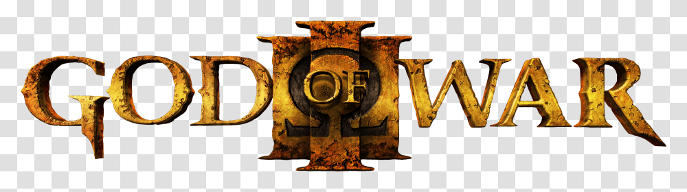 God Of War 3 Logo, Rust, Building Transparent Png