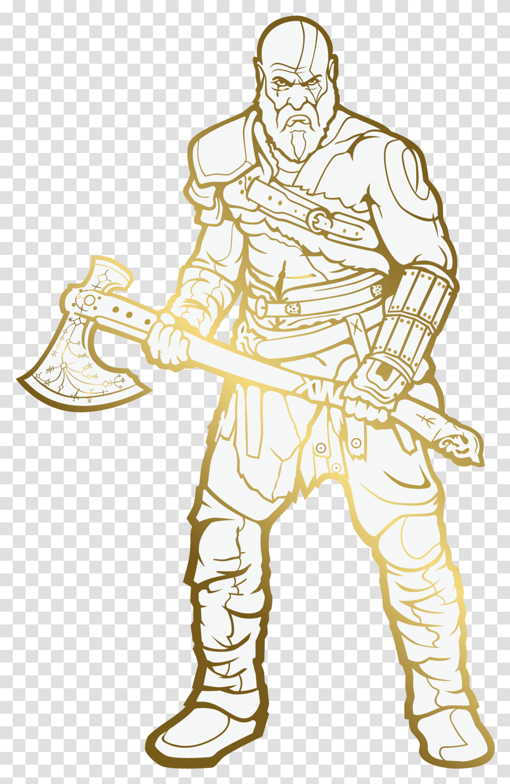 God Of War Coloring, Person, Human, Astronaut Transparent Png