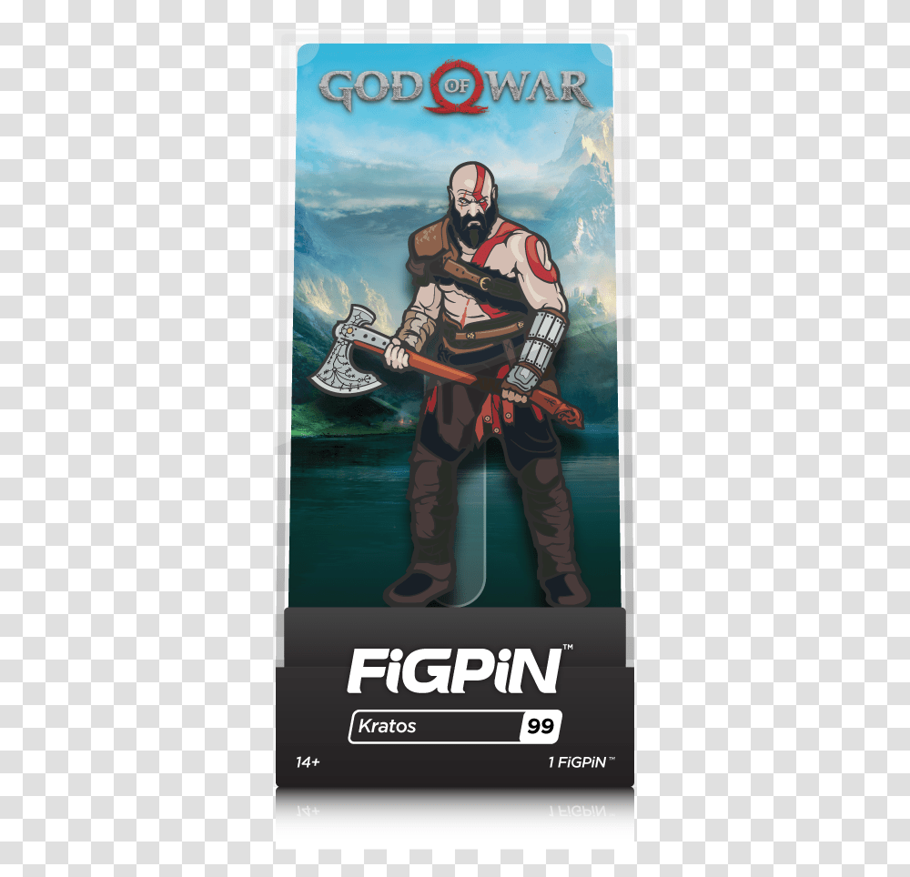 God Of War Kratos Figpin, Person, Human, Samurai, People Transparent Png