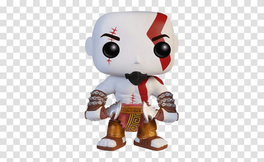 God Of War Kratos Pop Figure, Figurine, Robot, Toy, Snowman Transparent Png