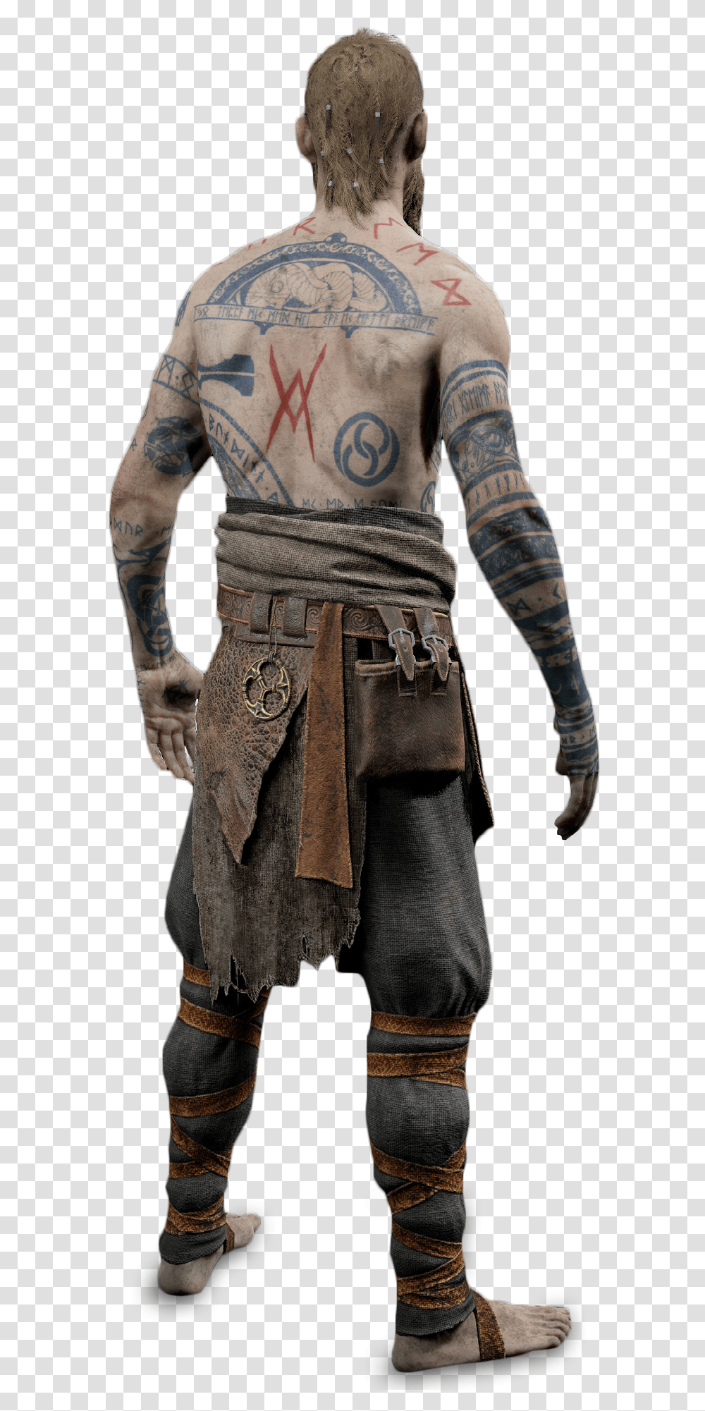 God Of War Omega Tattoo, Person, Skin, Buckle Transparent Png