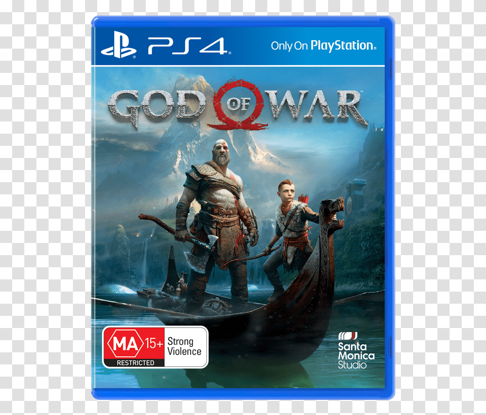 God Of War Product ImageTitle Playstation4 God Of War Standard Edition, Person, Human, Disk, Dvd Transparent Png
