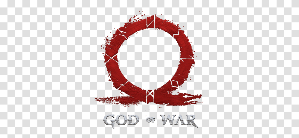 God Of War Review God Of War Symbol, Text, Alphabet, Life Buoy, Number Transparent Png