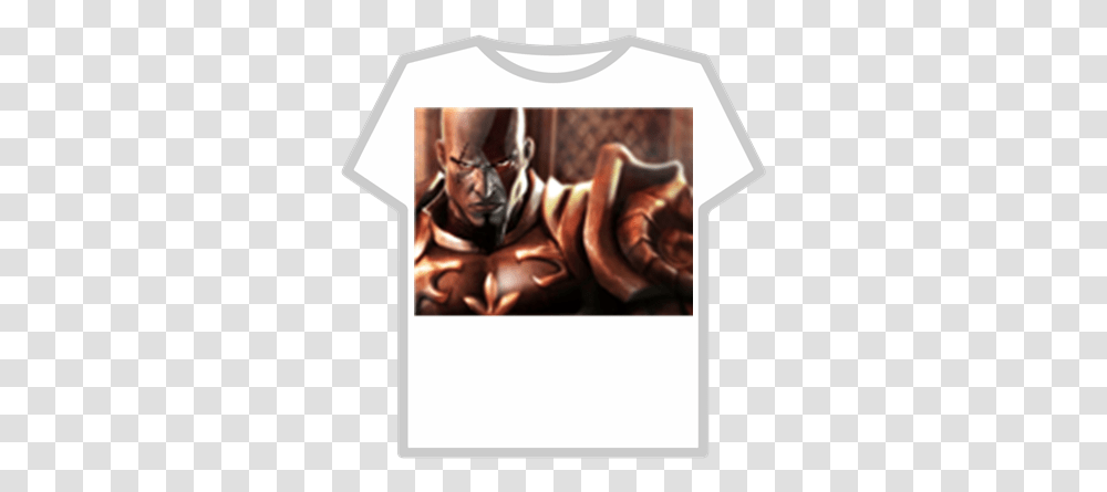 God Ofwar2fondodepantallakratoscara1200x Roblox God Of War 3, Person, Clothing, Art, Cushion Transparent Png