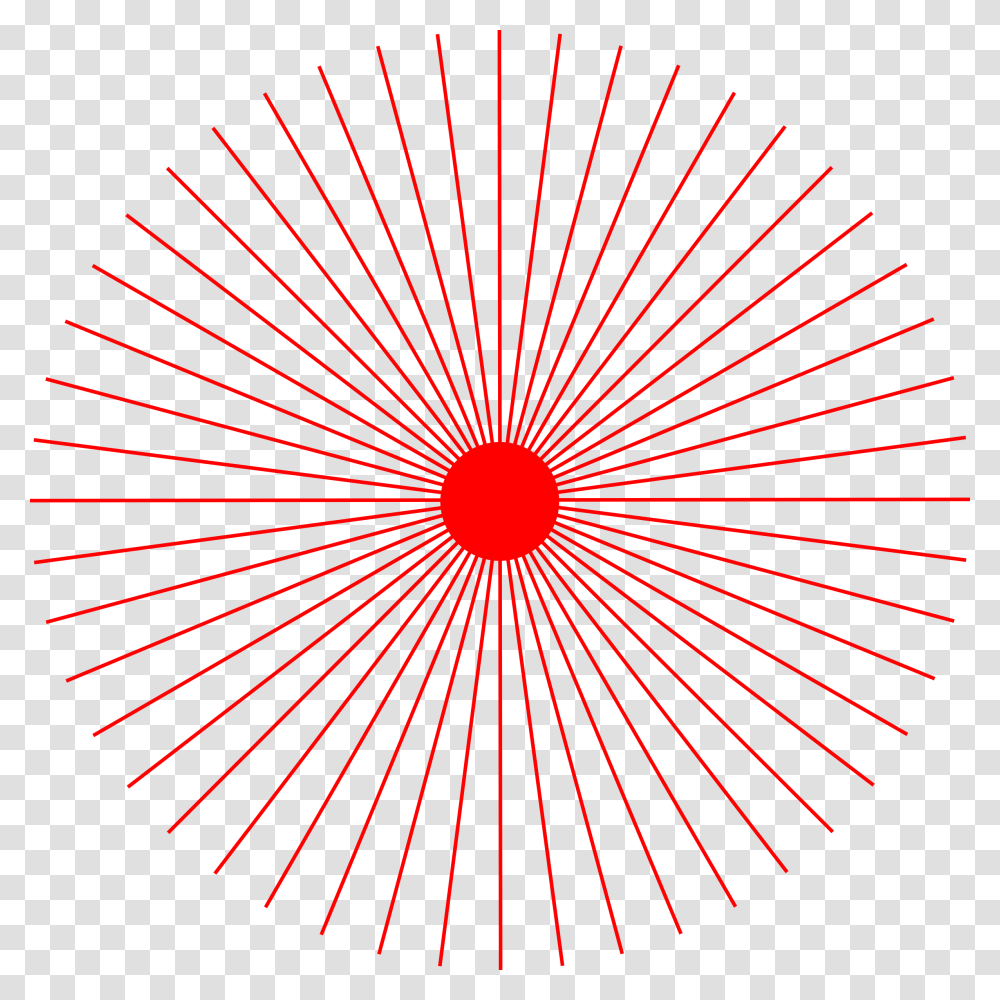 God Rays Circle, Ornament, Pattern, Fractal, Light Transparent Png
