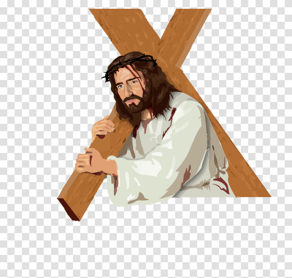 God, Religion, Person, Wood Transparent Png