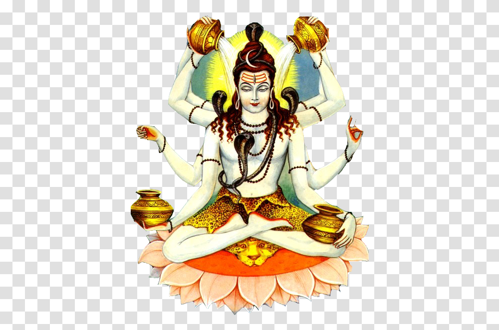 God Rudra, Person, Figurine, Meal, Costume Transparent Png