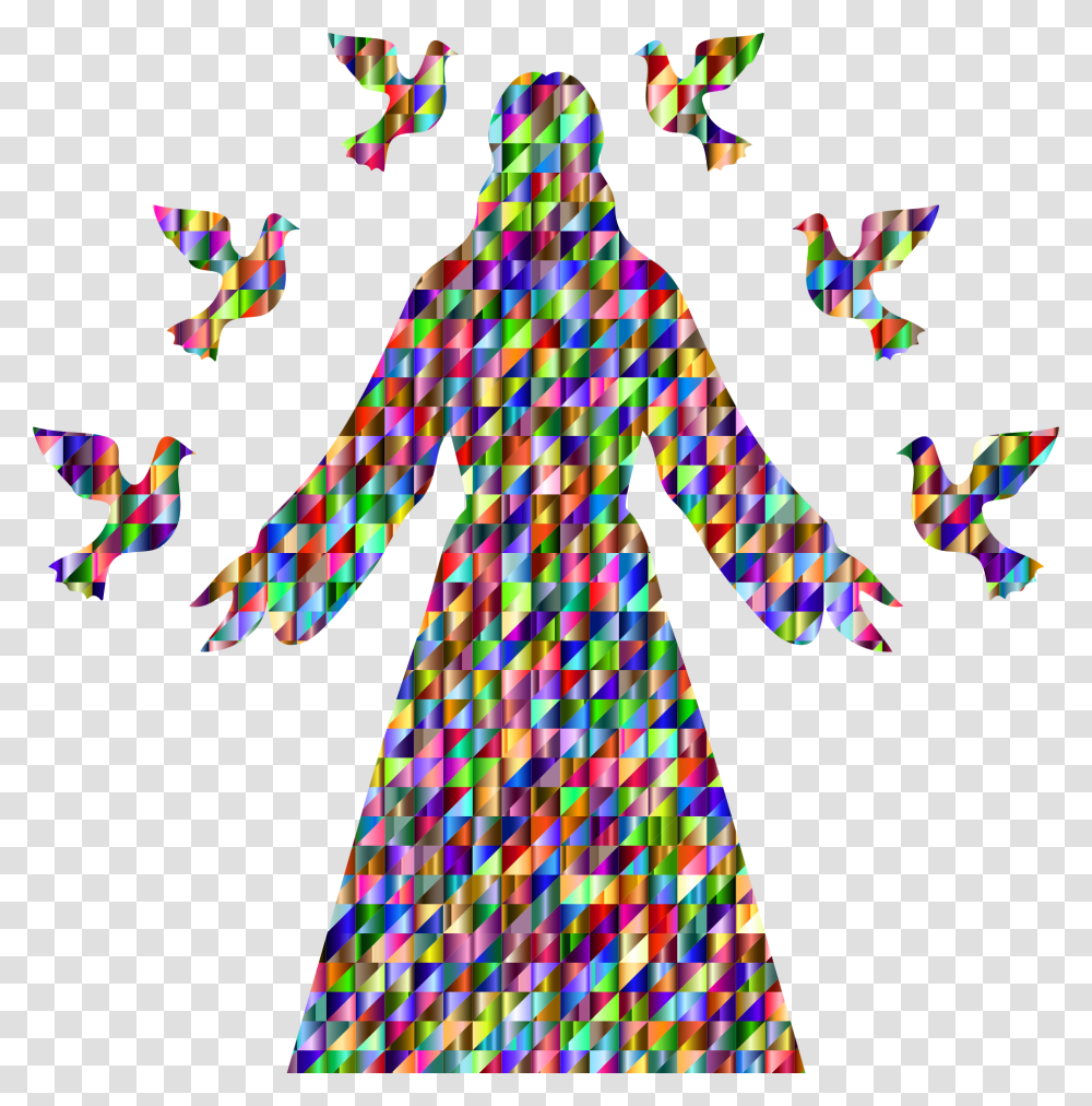 God Seven Gifts Of The Holy Spirit Christianity Clip Art, Person, Light Transparent Png