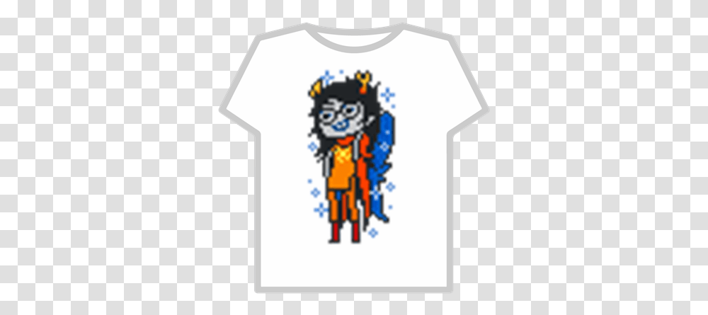 God Tier Vriska Serket Homestuck Roblox Pufferfish Eating Carrot Roblox, Clothing, Shirt, T-Shirt, Sleeve Transparent Png