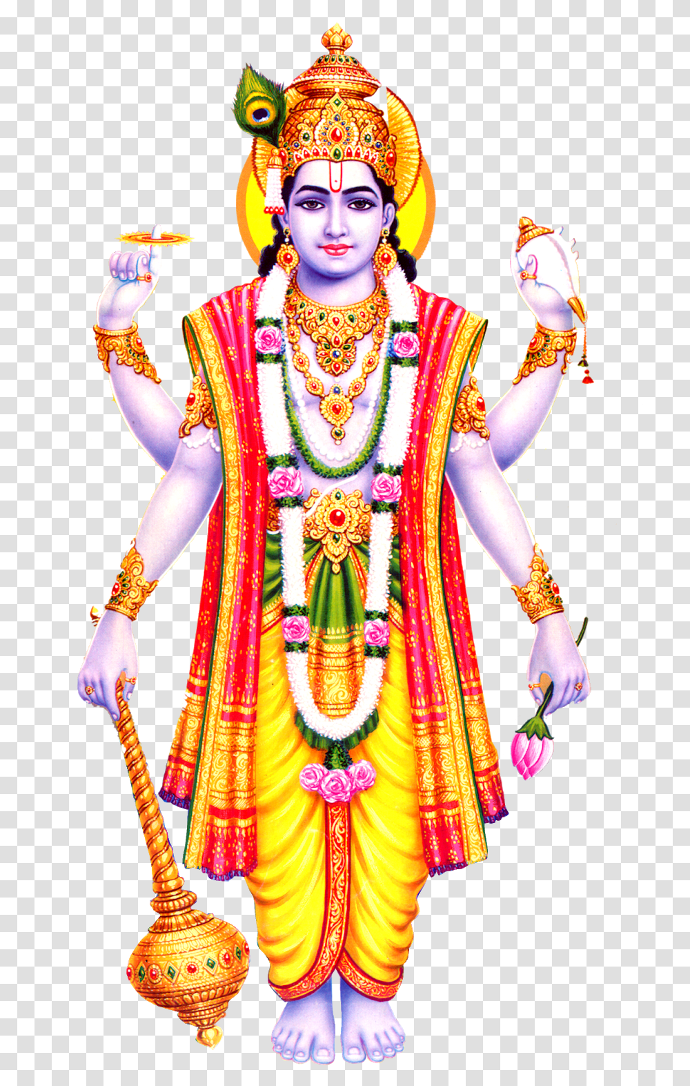 God Vishnu, Person, Performer, Leisure Activities, Hippie Transparent Png
