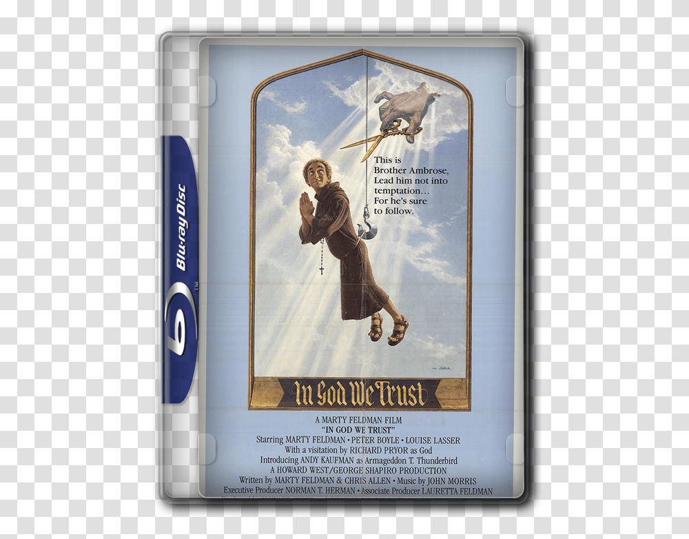 God We Trust, Poster, Advertisement, Person Transparent Png