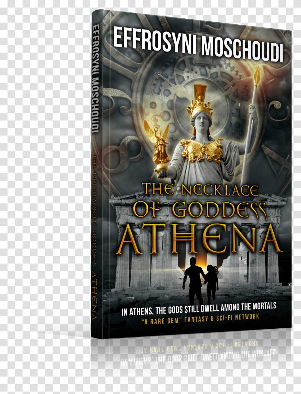Goddess Athena 3d Book Greek Mythology Fantasy Books Transparent Png