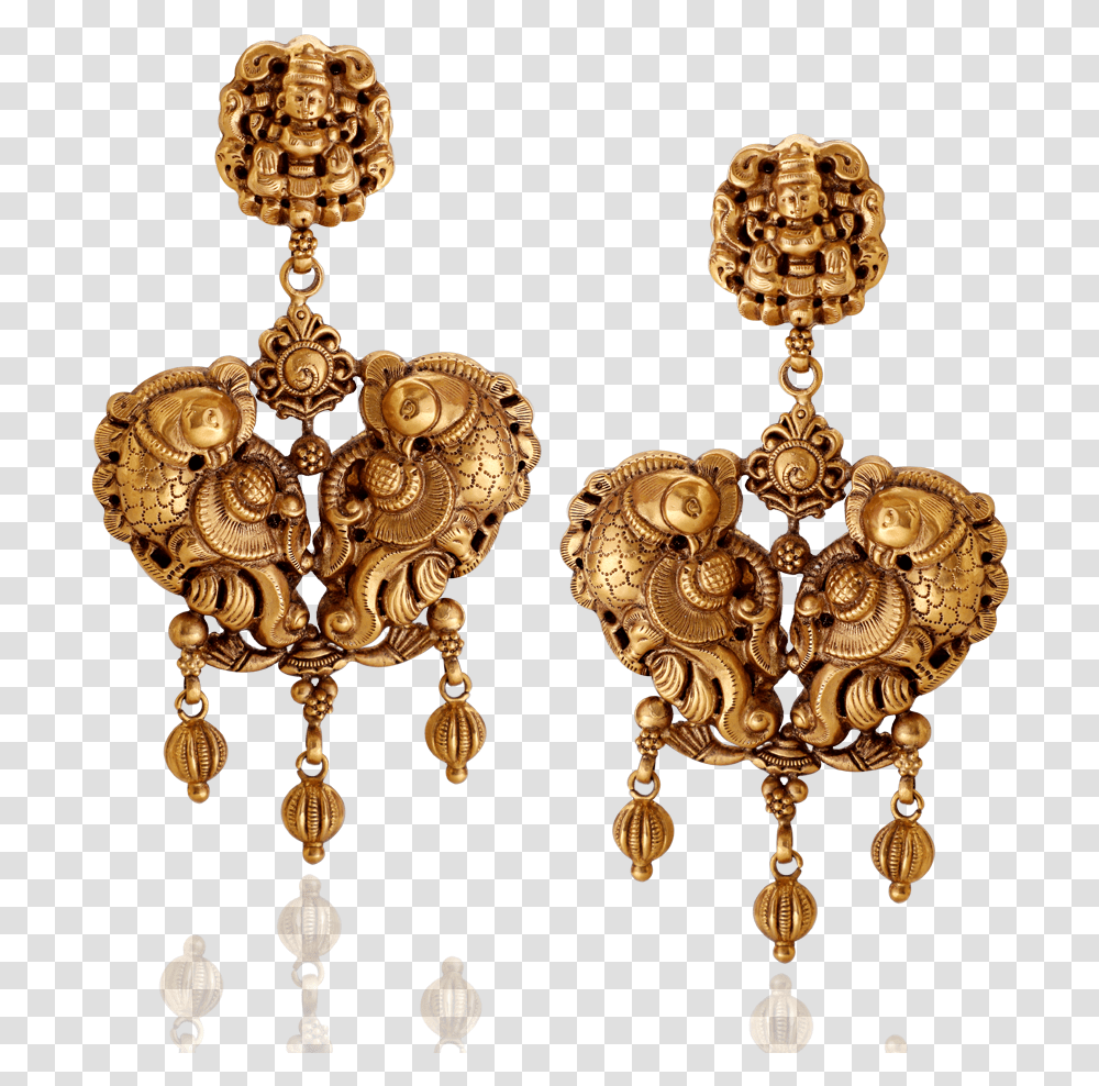 Goddess Lakshmi Nagas Earrings Gold Nagas Earrings, Accessories, Accessory, Jewelry Transparent Png