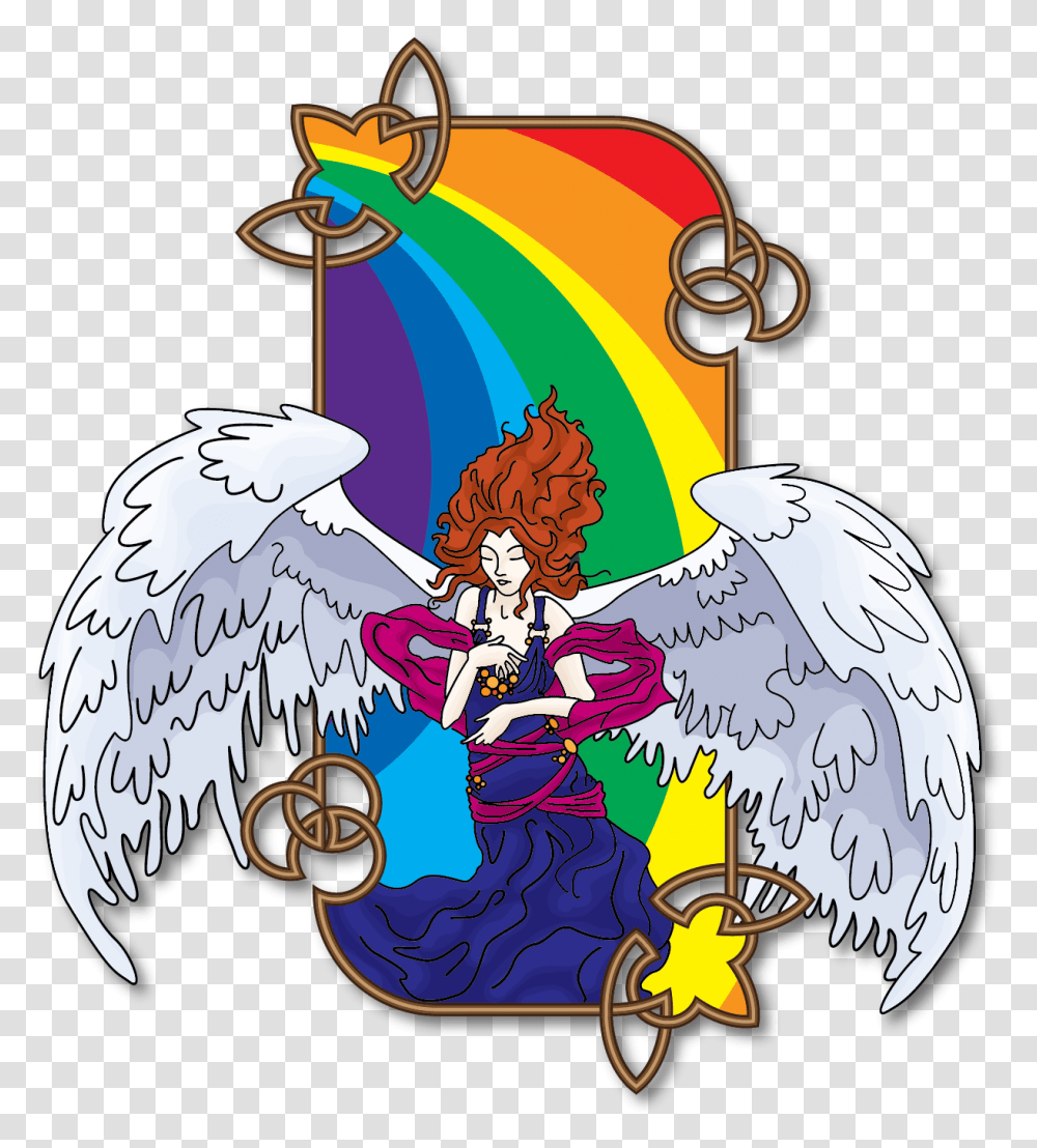 Goddess Of Communication Cartoon, Angel, Archangel, Drawing Transparent Png