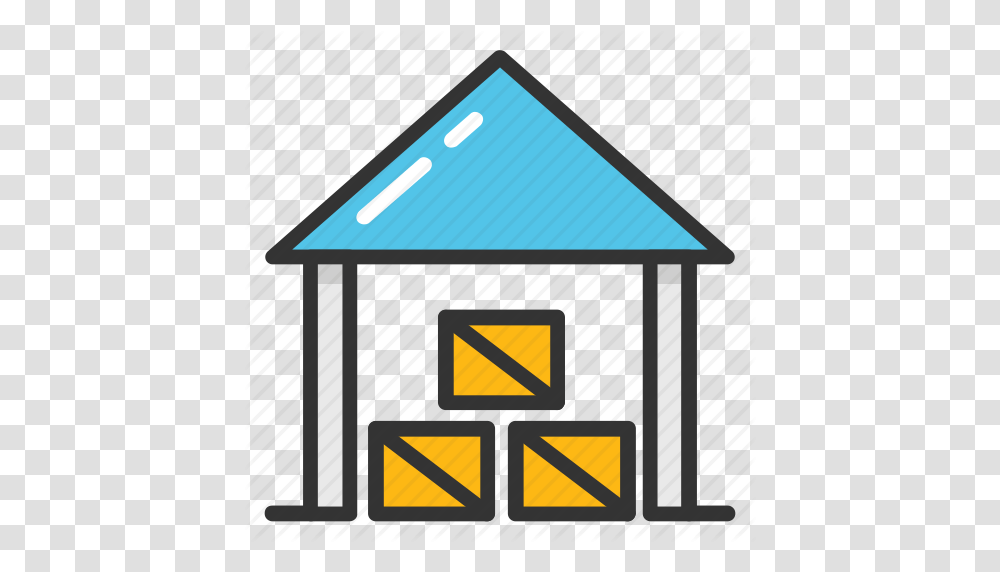 Godown Industrial Storage Storage Storage Unit Warehouse Icon, Building, Outdoors, Nature, Triangle Transparent Png
