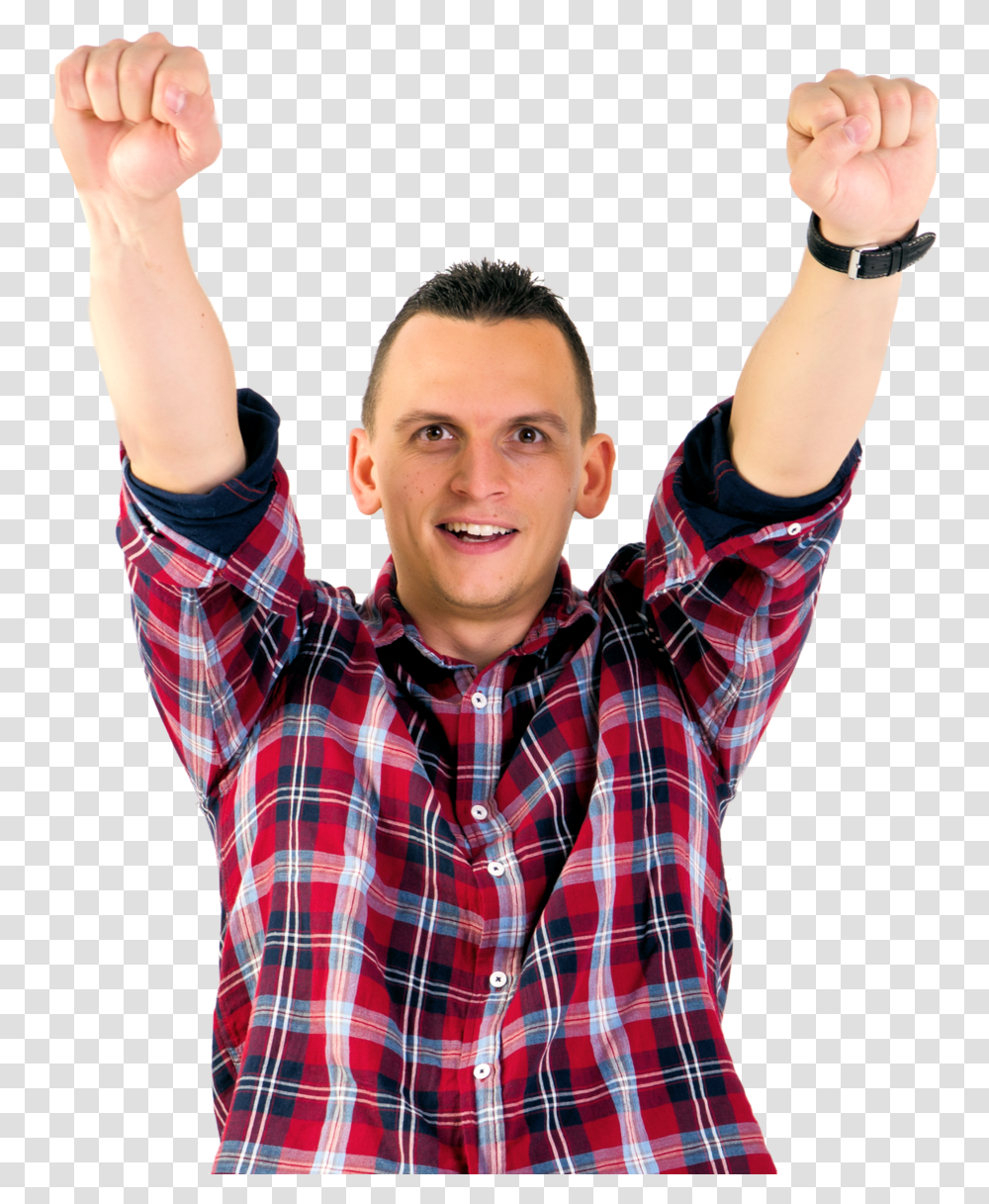 Godoys Chp Test Prep Is The Best Plaid, Person, Sleeve, Arm Transparent Png