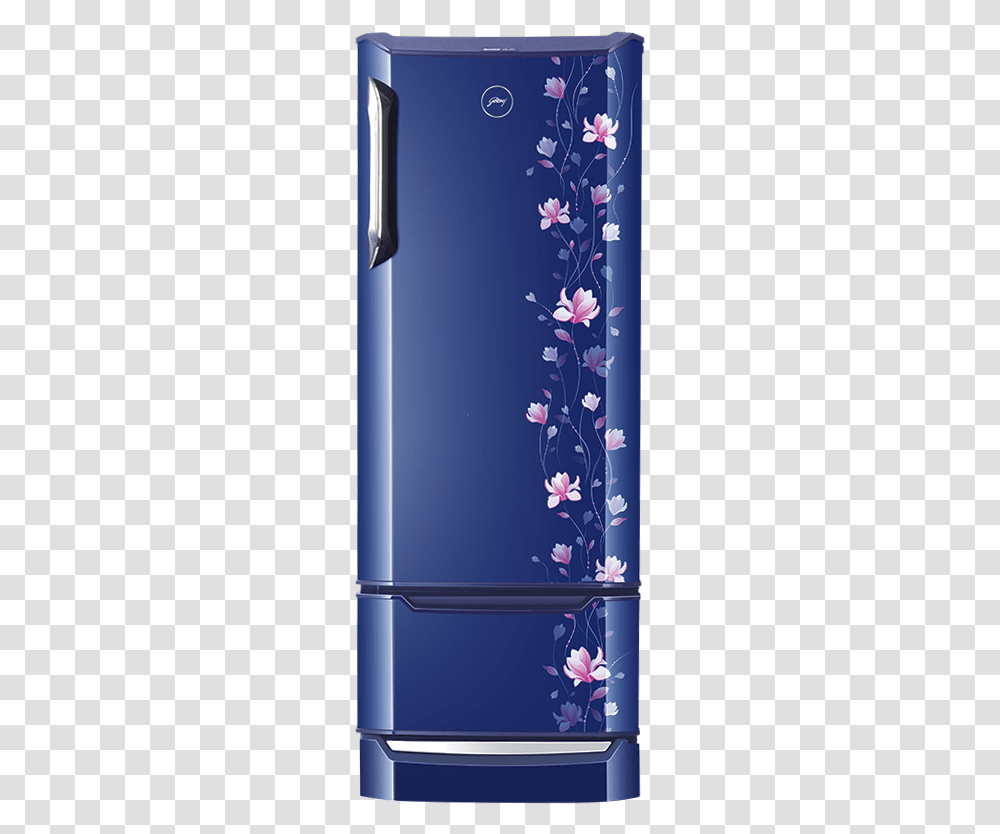 Godrej Rd Edge Duo 255 Pd Inv Godrej Refrigerator 210 Litres Price, Floral Design, Pattern Transparent Png