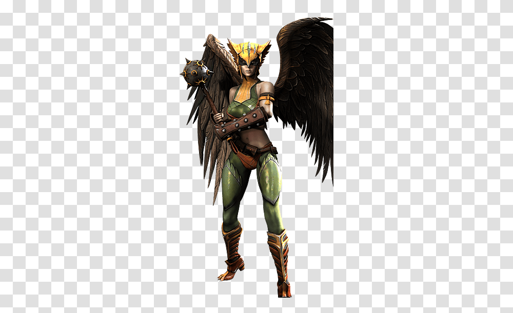 Gods Among Hawkgirl Injustice, Person, Human, Elf, Sport Transparent Png