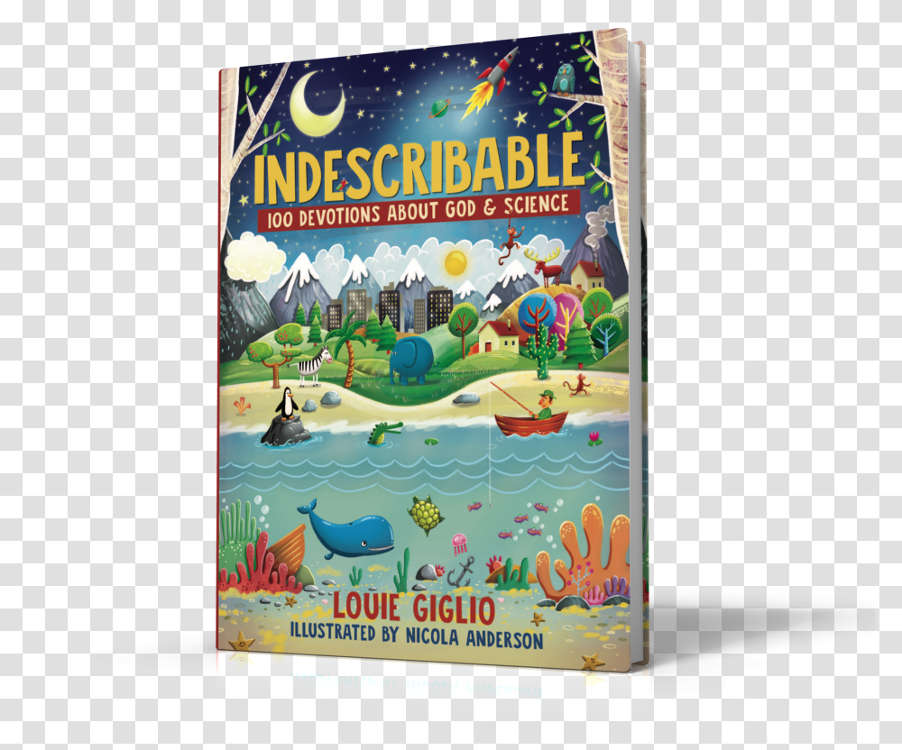 Gods Hands Indescribable Louie Giglio Devotional, Label, Advertisement, Poster Transparent Png
