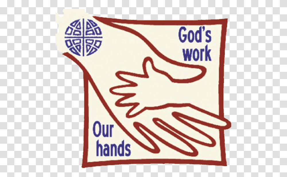 Gods Work Our Hands Clipart, Handshake, Paper, Advertisement Transparent Png