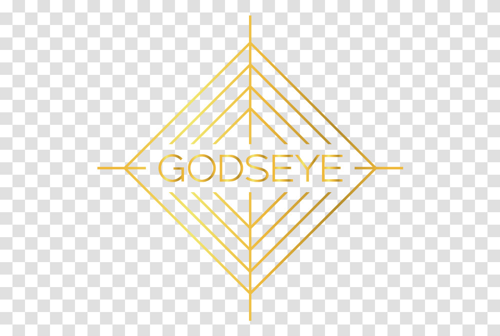 Godseye Logo Gold Triangle, Lighting, Star Symbol, Pattern Transparent Png