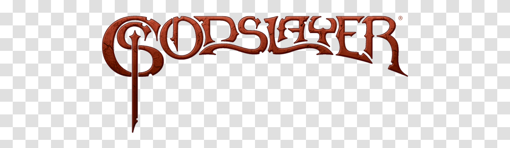 Godslayer Game Tabletop Miniature Skirmish God Slayer Name Logo, Text, Leisure Activities, Gate, Outdoors Transparent Png