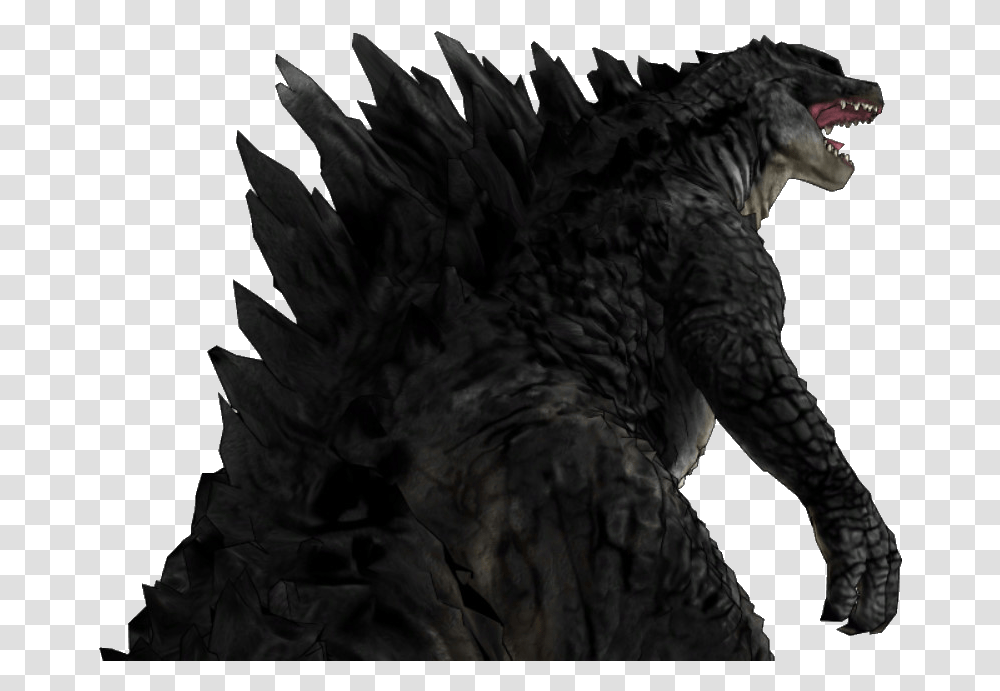 Godzilla 2014 By Sonichedgehog2 Godzilla White Background, Bird, Animal, Chicken, Fowl Transparent Png