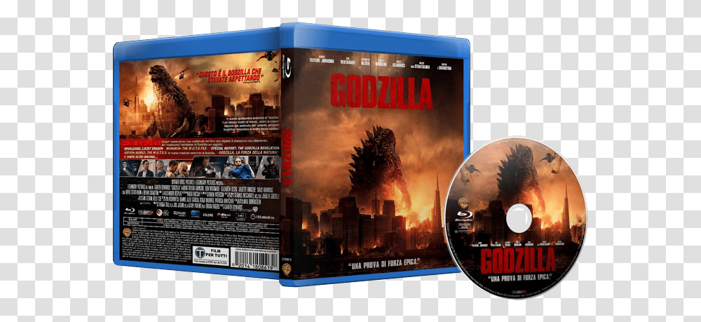 Godzilla 2014, Disk, Person, Human, Dvd Transparent Png
