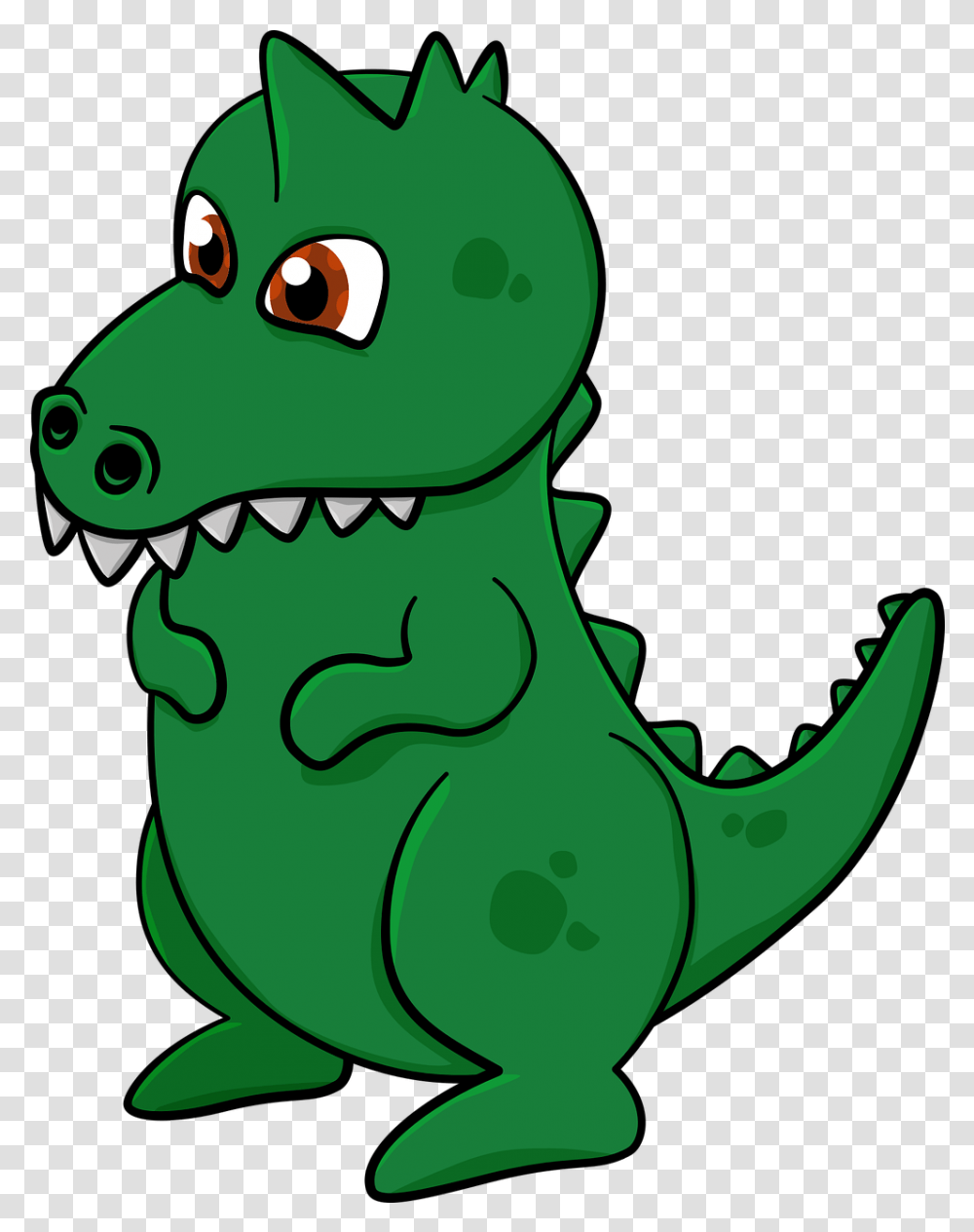 Godzilla Dinosaur Trex Dinosaur, Dragon, Reptile, Animal, Green Transparent Png