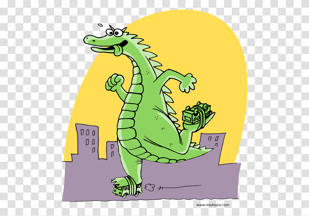 Godzilla Dragon Running Free Vector Graphic On Pixabay Godzilla, Reptile, Animal, Lizard, Crocodile Transparent Png