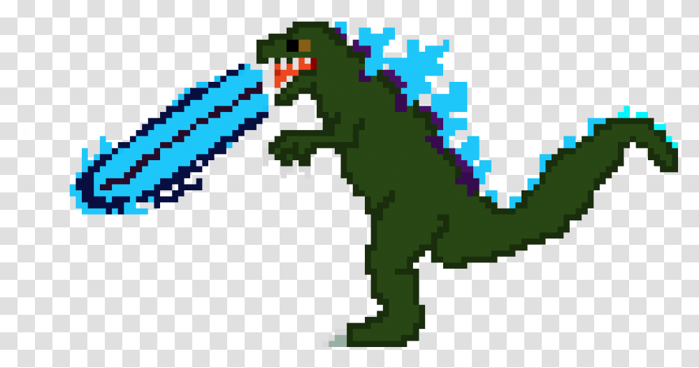 Godzilla Godzilla Godzilla Pixel Art, Cross, Dragon, Reptile Transparent Png
