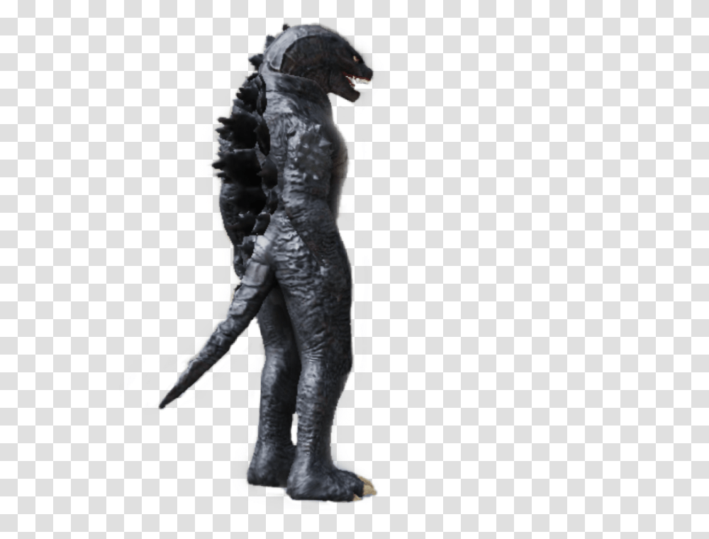 Godzilla Godzillart Godzilla2014 Pubg Pubgm Pubglogo Statue, Person, Astronaut, Footwear Transparent Png