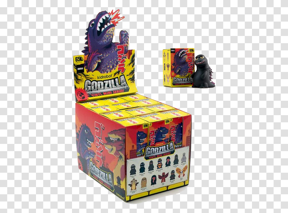 Godzilla King Of The Monsters Mini Figure Series Kidrobot Godzilla Blind Box, Nature, Outdoors, Carton Transparent Png