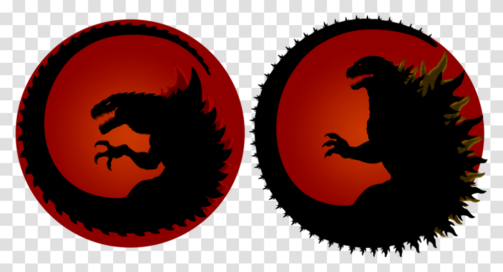 Godzilla Logo Image With No Godzilla Logo No Background, Person, Human, Animal, Dragon Transparent Png