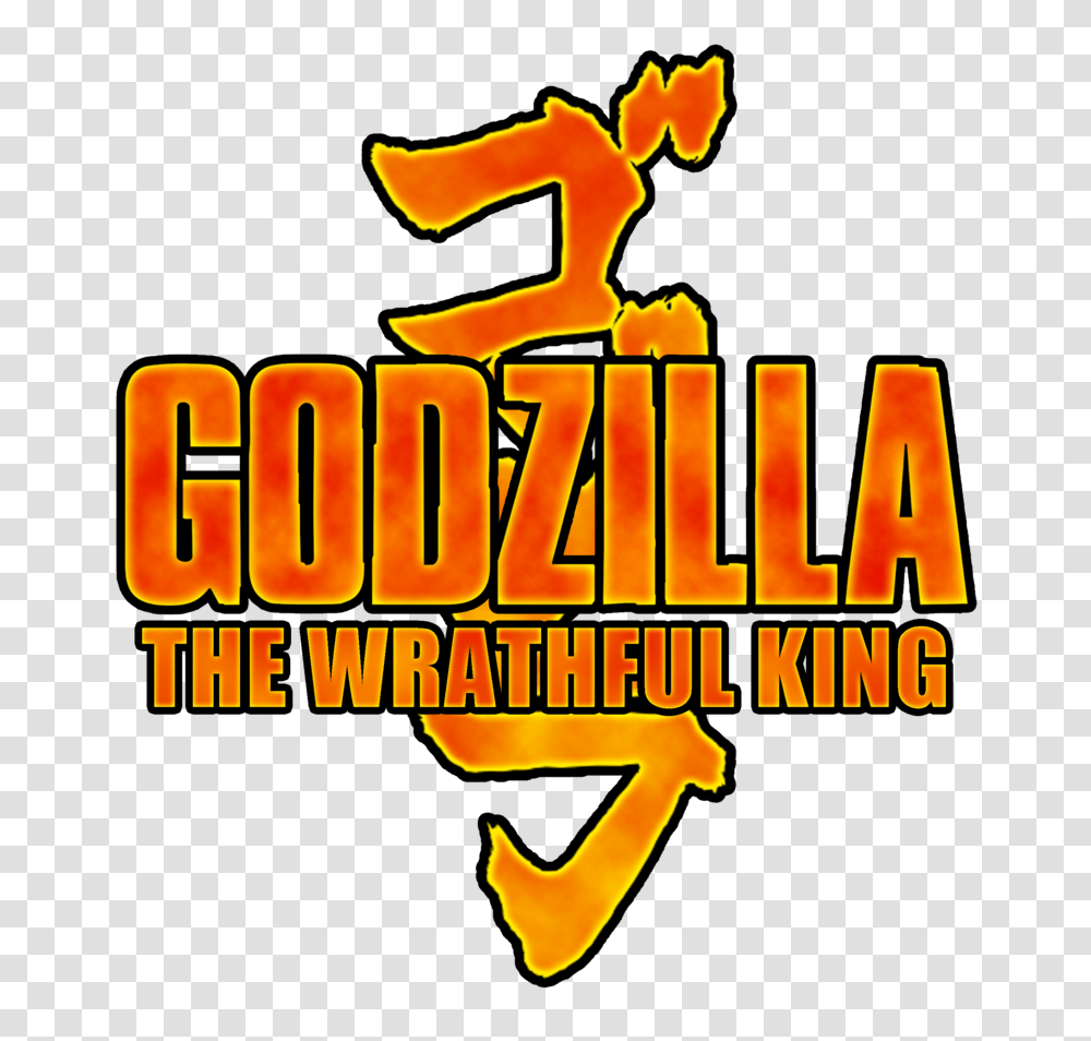 Godzilla The Wrathful King Logo, Alphabet, Word Transparent Png