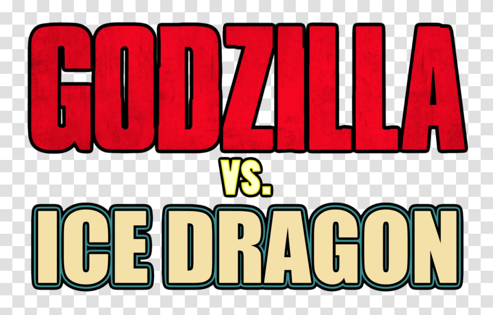 Godzilla Vs Ice Dragon Logo, Word, Alphabet, Poster Transparent Png